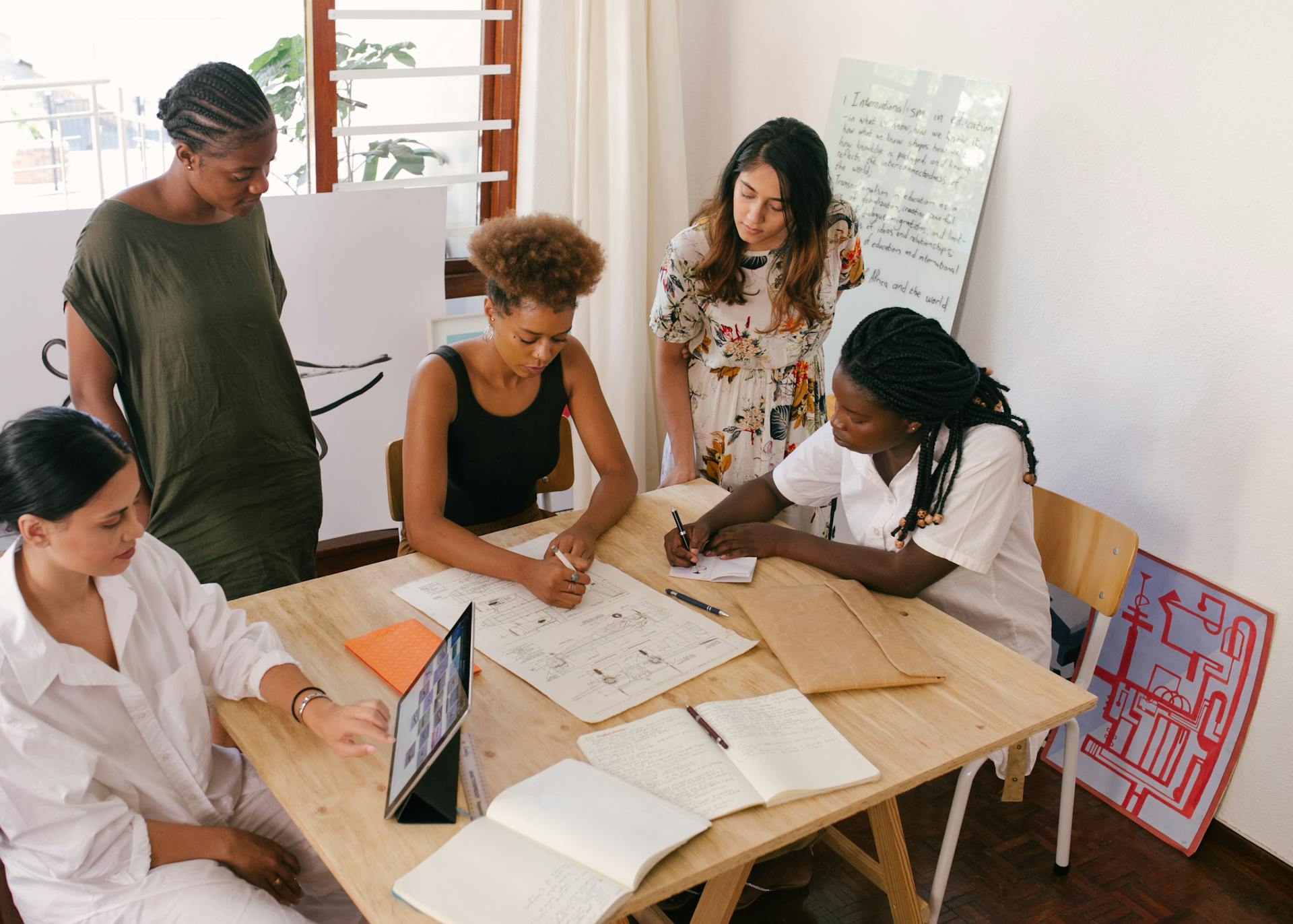 Women in a meeting